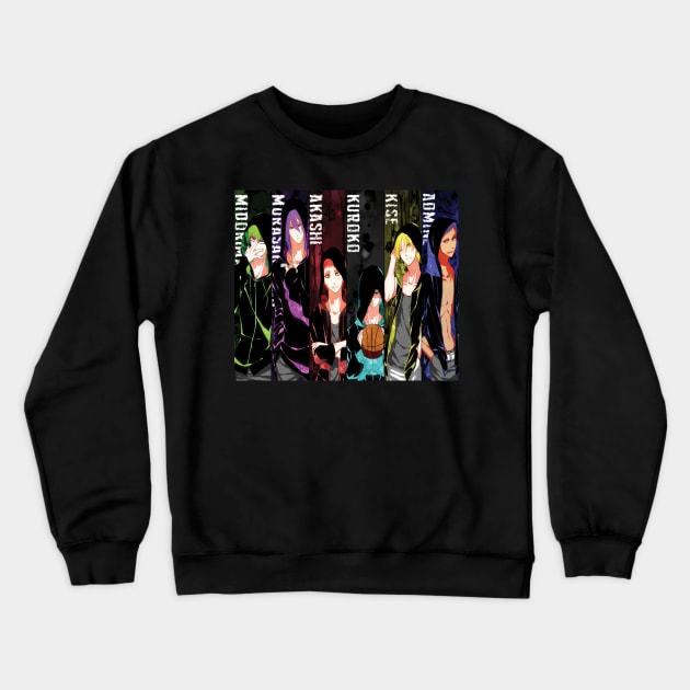 Kuroko No Basket, Basketball Crewneck Sweatshirt by RedoneDesignART